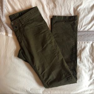 Green Chino Pants